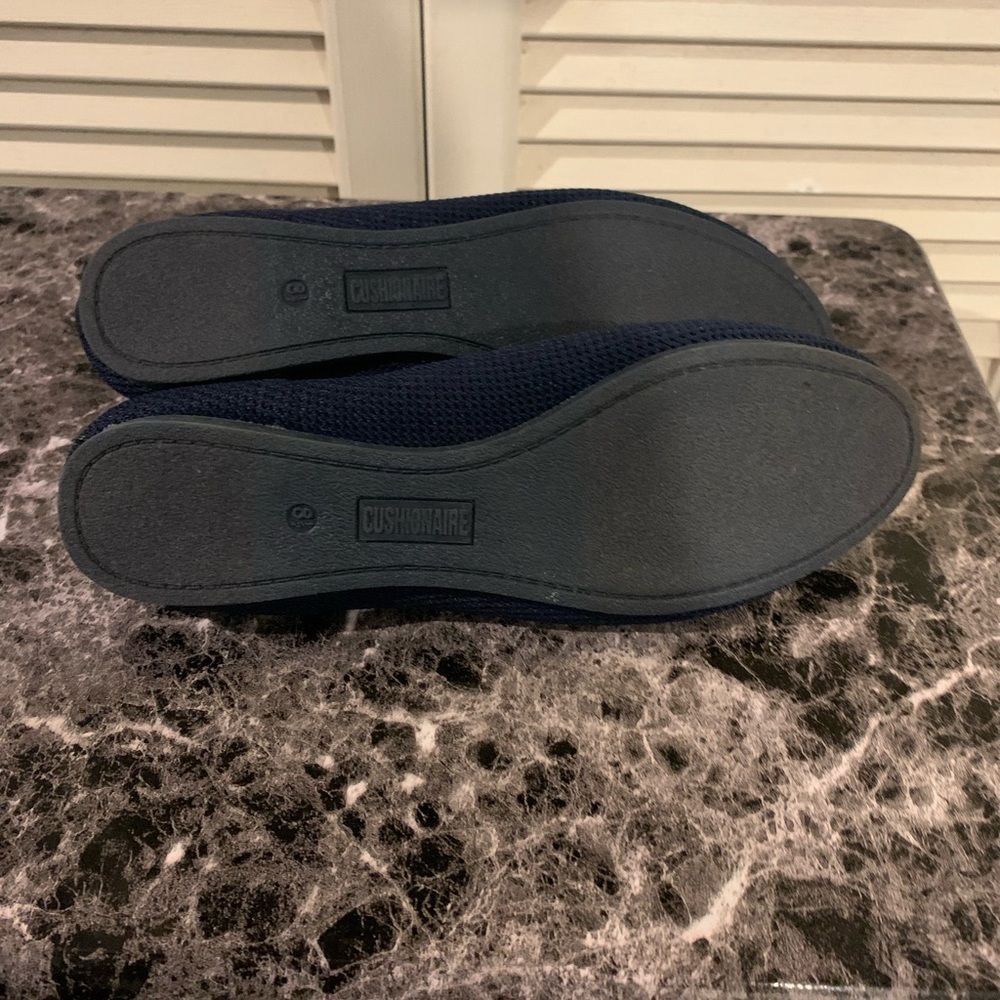 Cushionaire Tyra Knit Ballet Flats Navy Blue Women’s size 8.5 - Picture 4 of 5